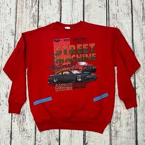 Vintage 1980s Street Machine Car Auto Show Orlando Florida 80s Sweatshirt